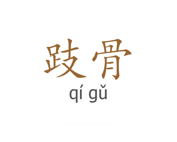 跂骨
