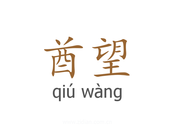 酋望