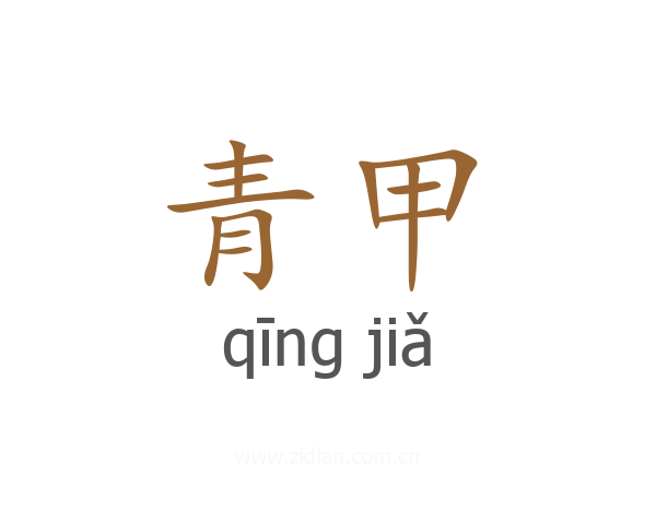 青甲