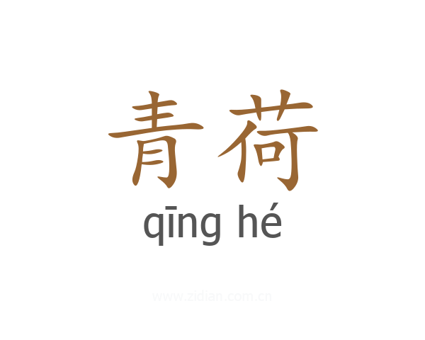 青荷