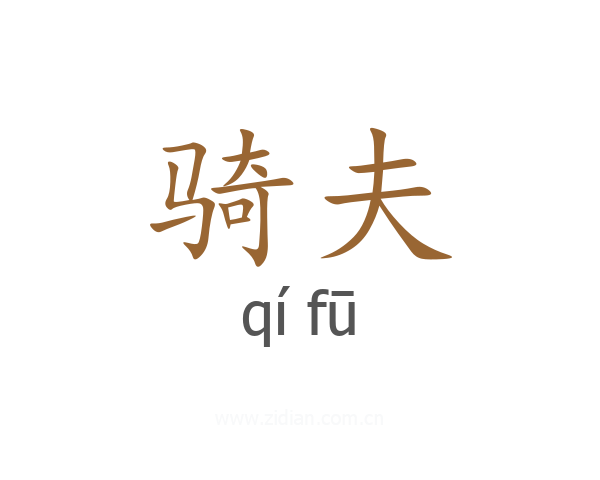 骑夫