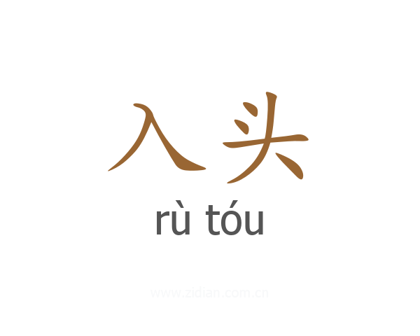 入头