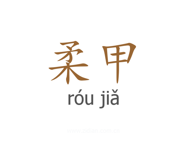 柔甲