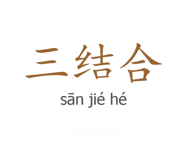 三结合