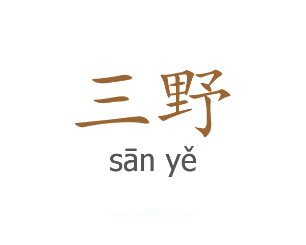 三野