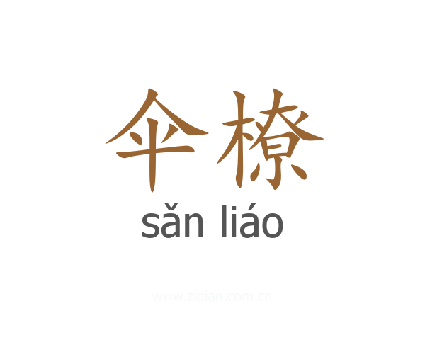 伞橑
