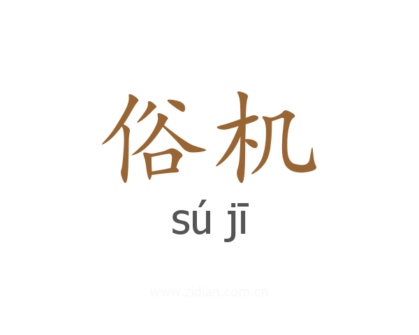 俗机