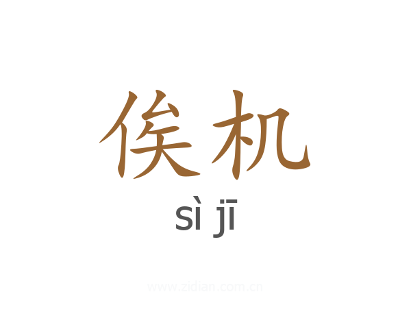 俟机
