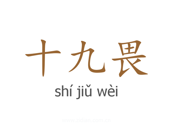 十九畏