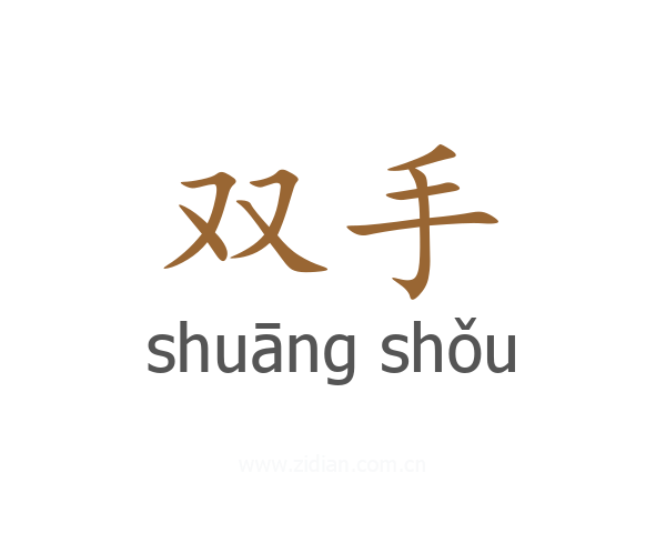 双手