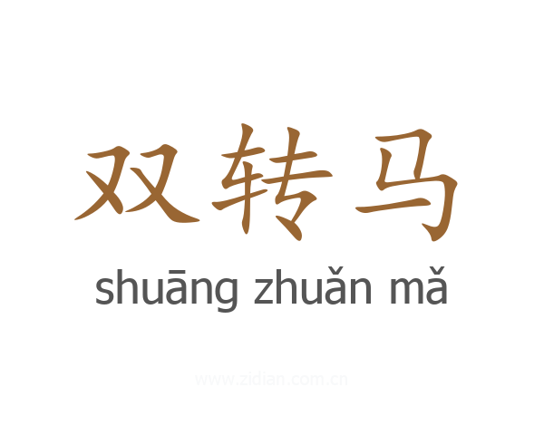 双转马