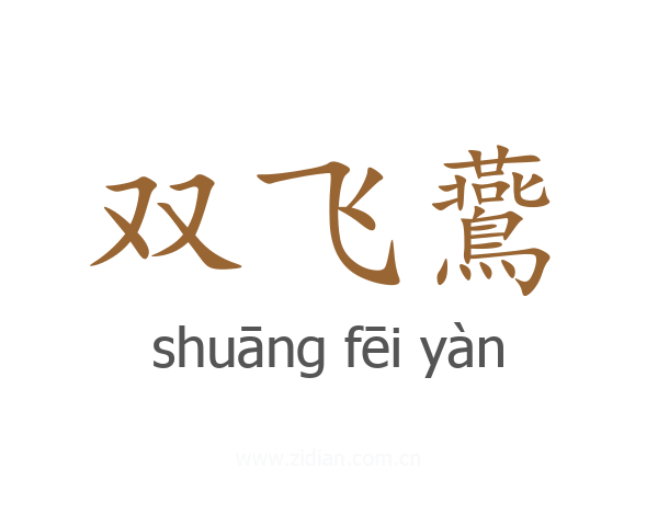 双飞鷰