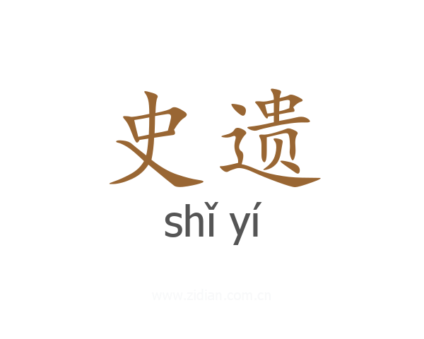 史遗