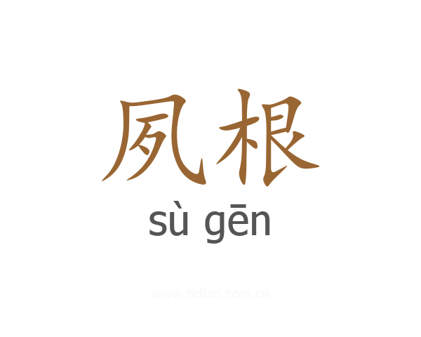 夙根