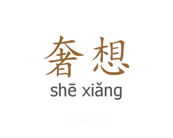 奢想