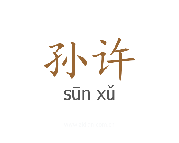 孙许