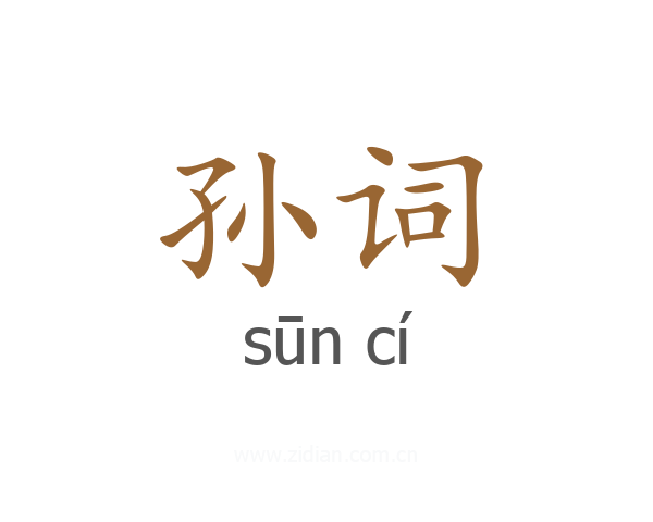孙词