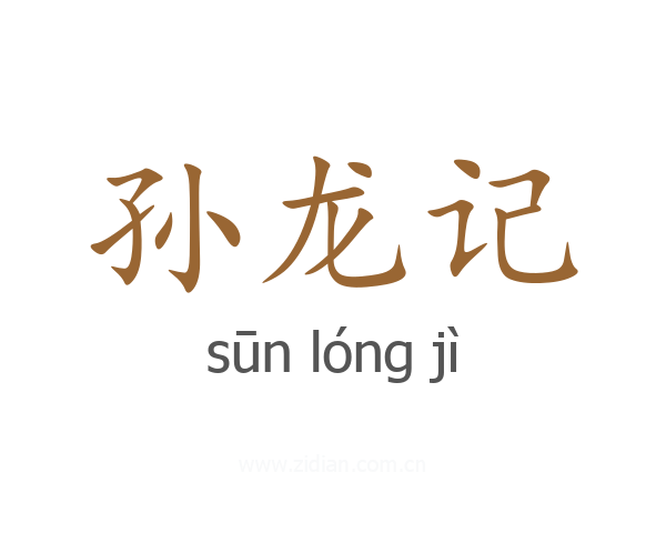 孙龙记