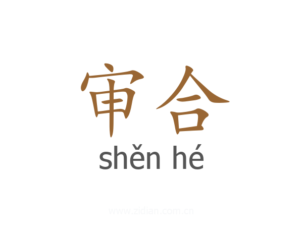 审合