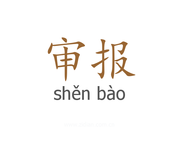 审报