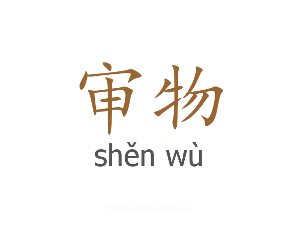 审物