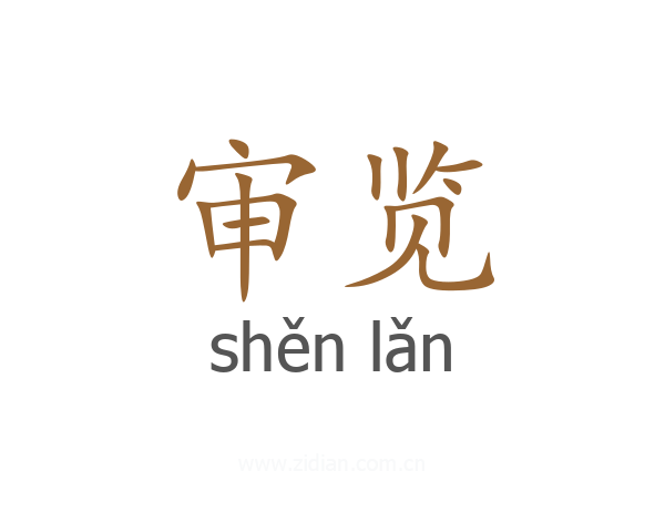 审览