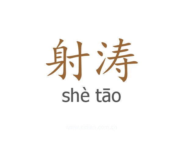 射涛