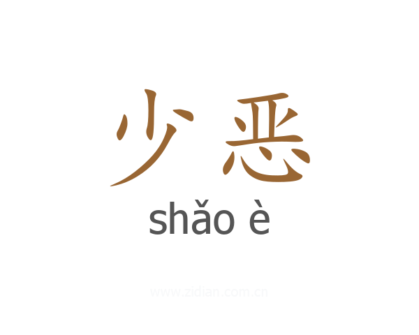 少恶