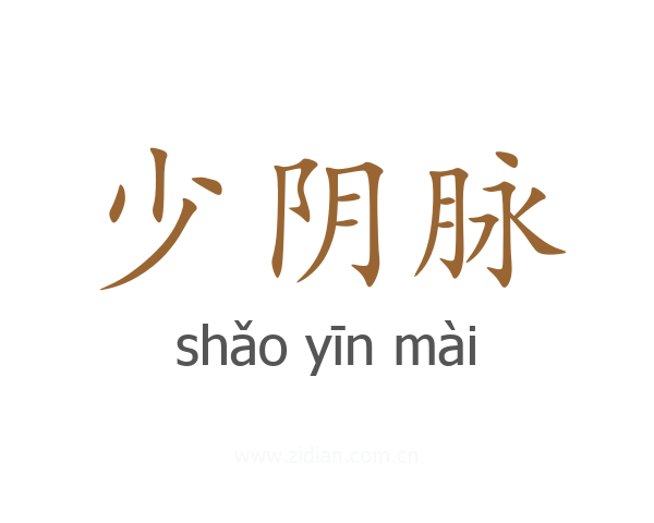 少阴脉