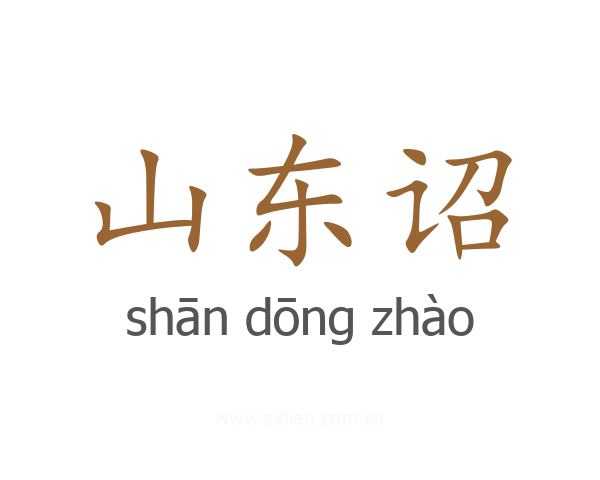 山东诏