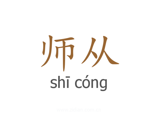 师从