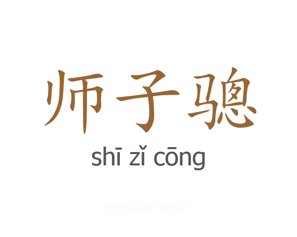 师子骢