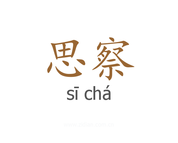 思察