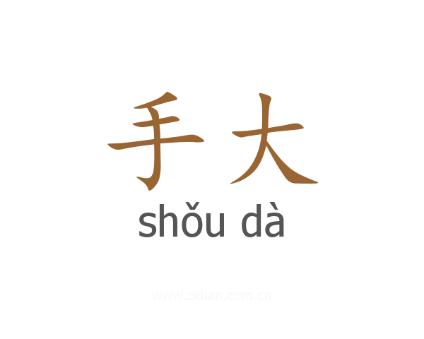 手大