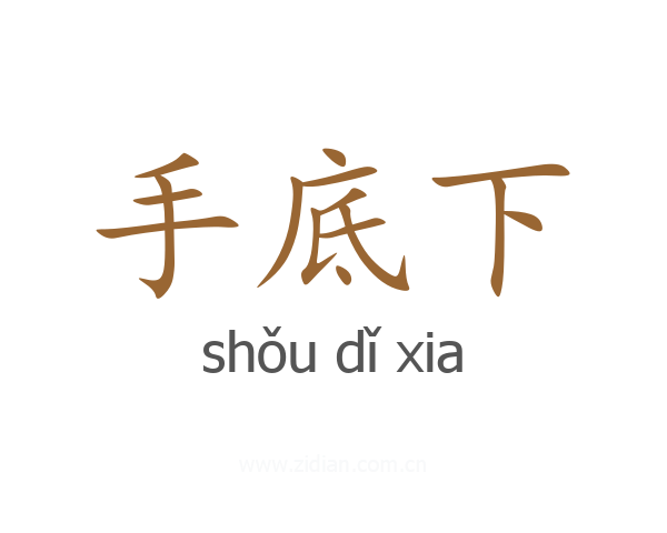 手底下