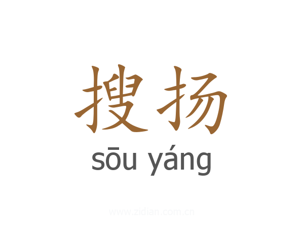 搜扬