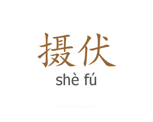 摄伏