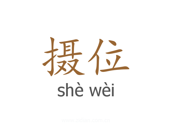 摄位
