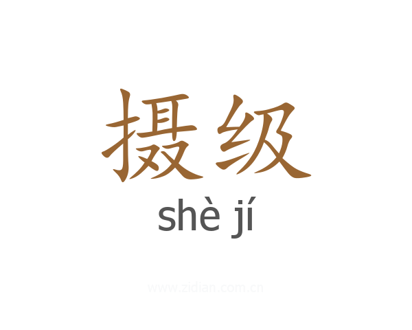 摄级