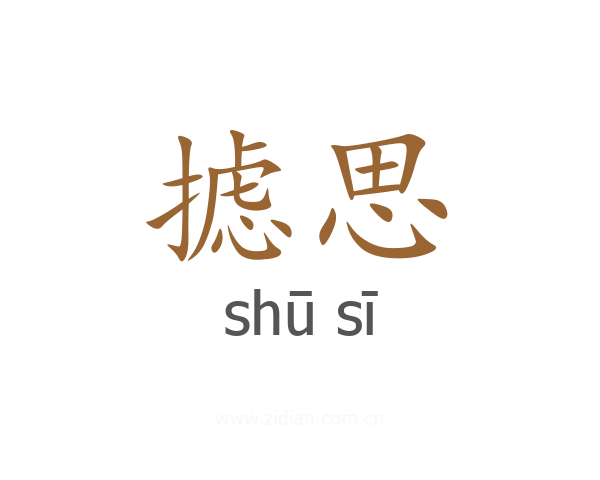 摅思
