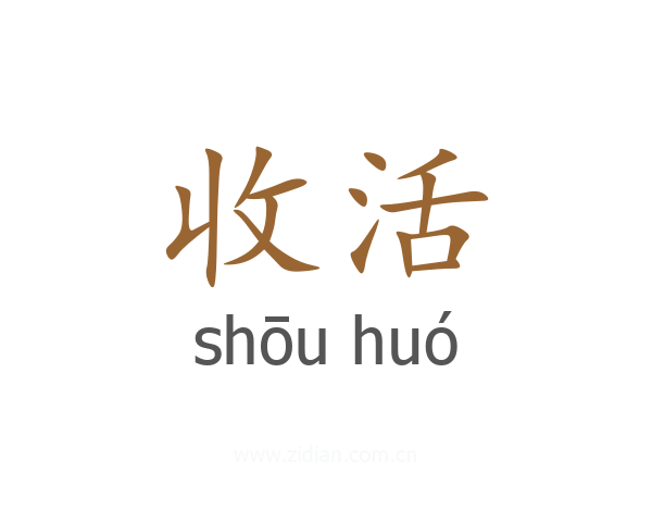 收活