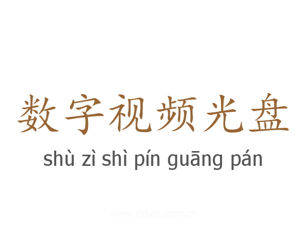 数字视频光盘