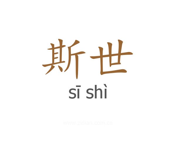 斯世