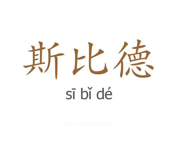 斯比德