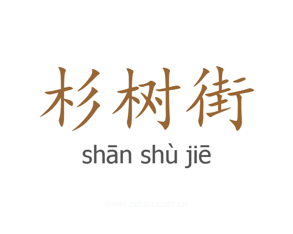 杉树街