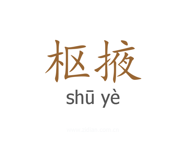 枢掖
