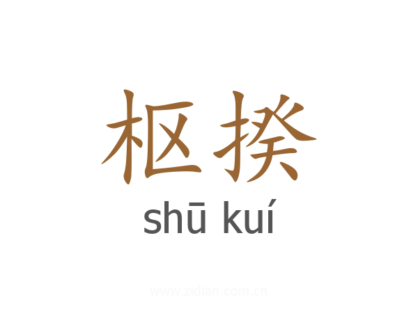 枢揆