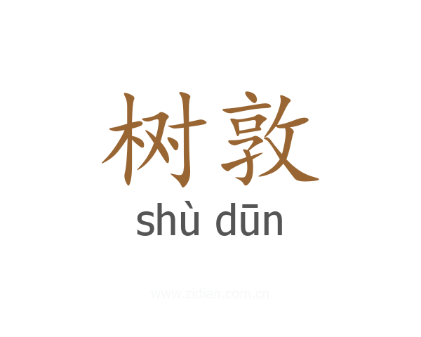 树敦