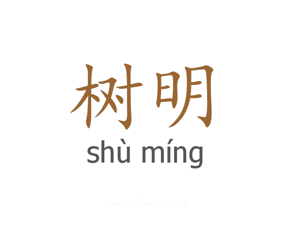 树明