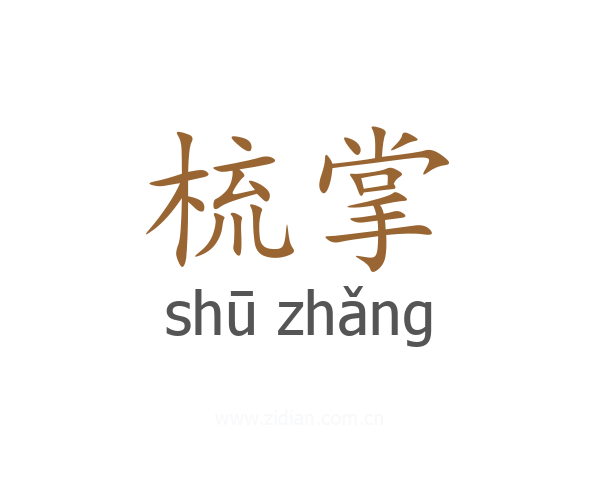 梳掌